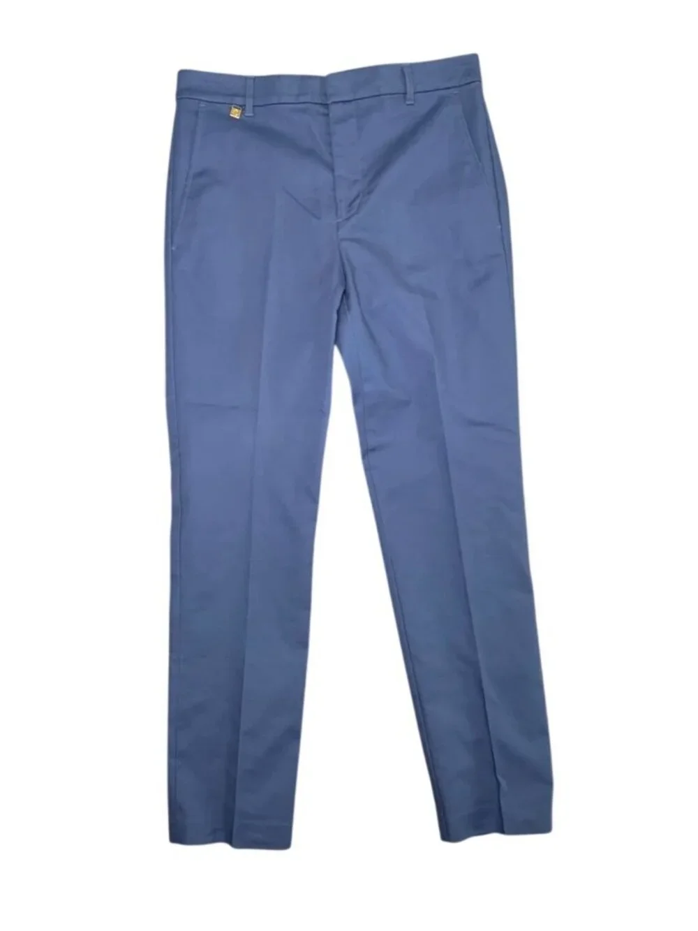 Lauren Ralph Lauren Straight-Leg Trousers Tailored Fit Cotton Blend (SKU#2148)